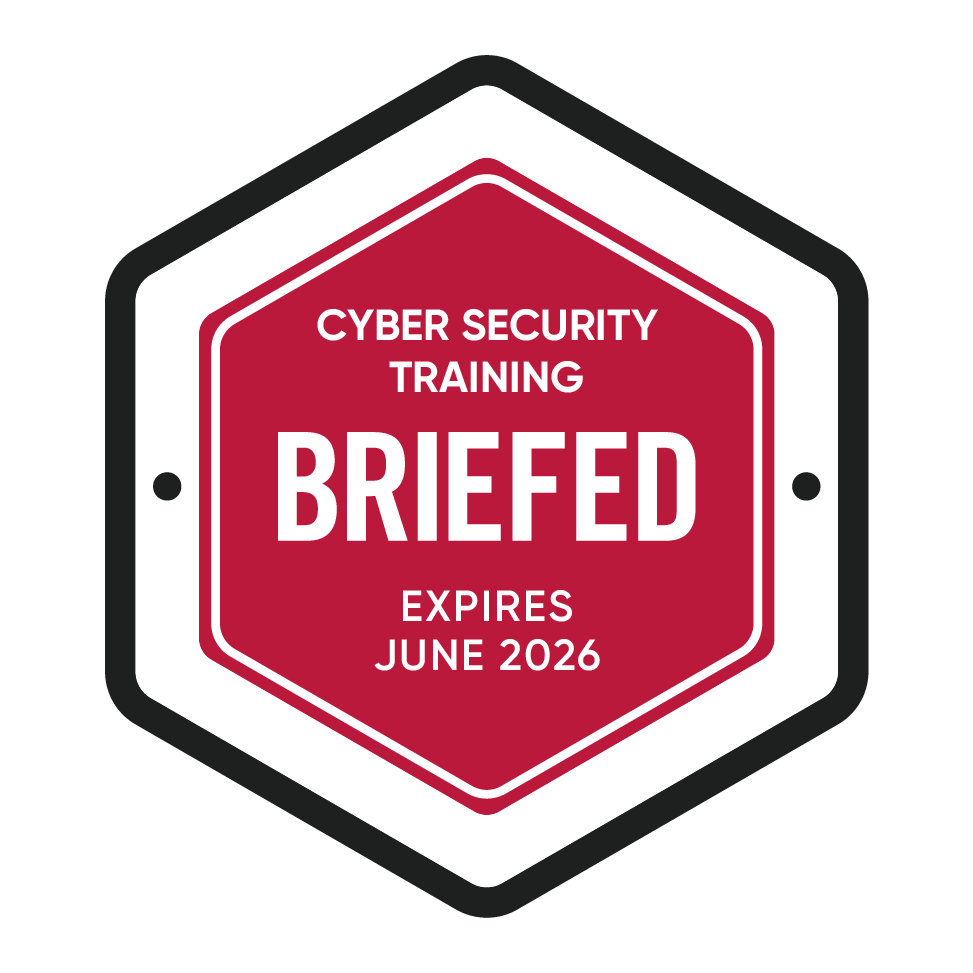 June – Briefed Badge 2025__Cyber Security Training (1)
