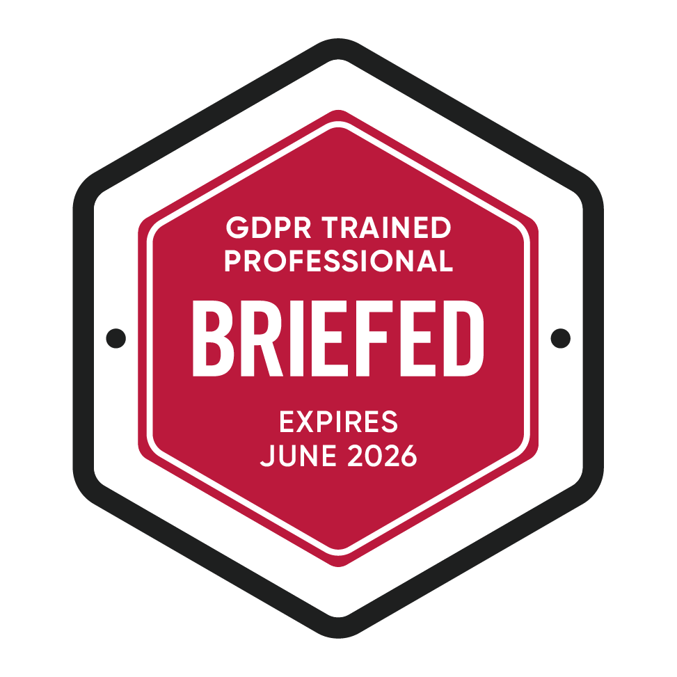 June – Briefed Badge 2025__GDPR Trained Professional (2)