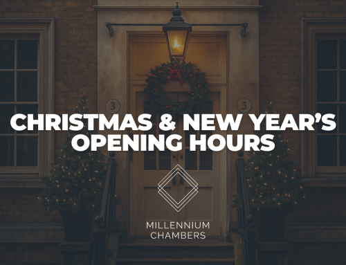 Chambers’ Opening Hours Over Christmas & New Year