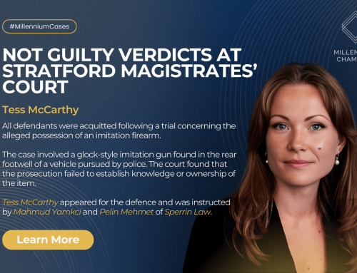 Not Guilty Verdicts in Imitation Firearm Trial at Stratford Magistrates’ Court