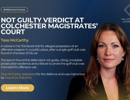 Not Guilty Verdict Following Trial at Colchester Magistrates’ Court