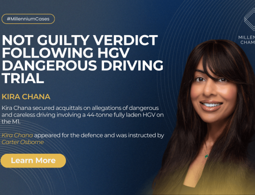 Not Guilty Verdict Following Trial Concerning Alleged Dangerous Driving