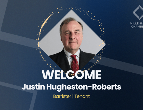 Justin Hugheston-Roberts Joins Millennium Chambers as a Tenant