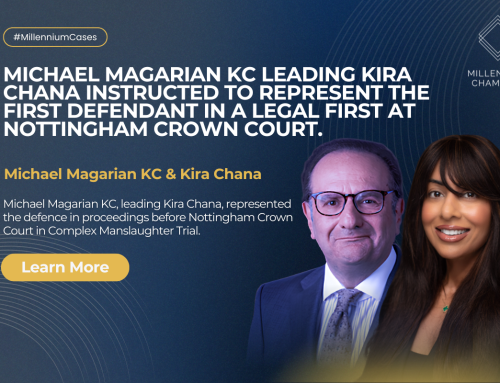 Michael Magarian KC and Kira Chana Instructed in Complex Manslaughter Trial